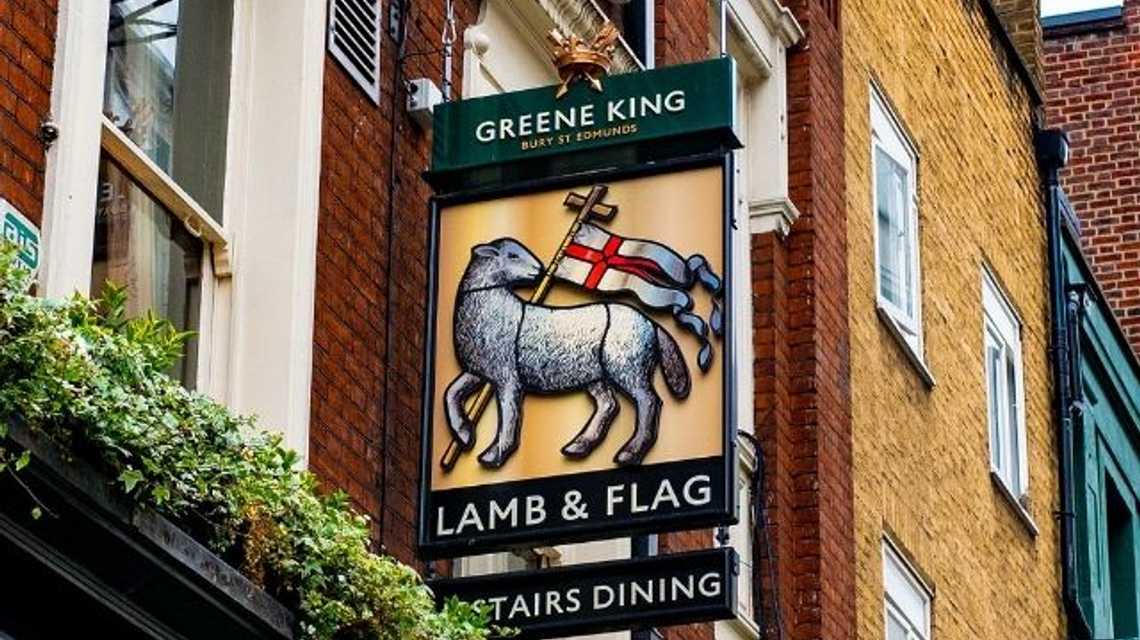 Lamb & Flag - Greene King  cover image